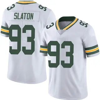 Green Bay Packers Youth T.J. Slaton Limited Vapor Untouchable Jersey - White