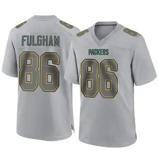 Green Bay Packers Youth Travis Fulgham Game Atmosphere Fashion Jersey - Gray