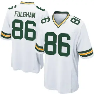 Green Bay Packers Youth Travis Fulgham Game Jersey - White