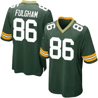 Green Bay Packers Youth Travis Fulgham Game Team Color Jersey - Green