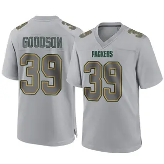 Green Bay Packers Youth Tyler Goodson Game Atmosphere Fashion Jersey - Gray