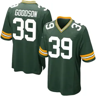 Green Bay Packers Youth Tyler Goodson Game Team Color Jersey - Green
