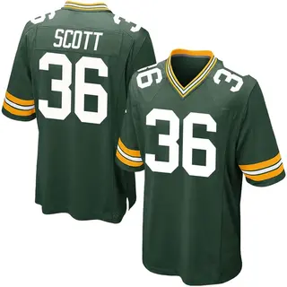 Green Bay Packers Youth Vernon Scott Game Team Color Jersey - Green
