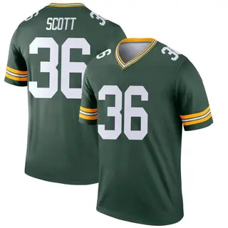 Green Bay Packers Youth Vernon Scott Legend Jersey - Green