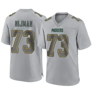 Green Bay Packers Youth Yosh Nijman Game Atmosphere Fashion Jersey - Gray
