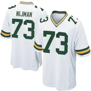 Green Bay Packers Youth Yosh Nijman Game Jersey - White