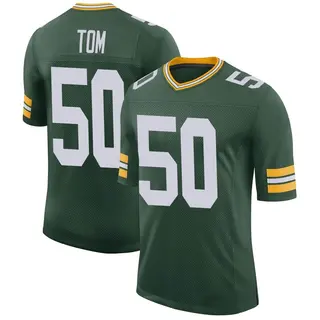 Green Bay Packers Youth Zach Tom Limited Classic Jersey - Green